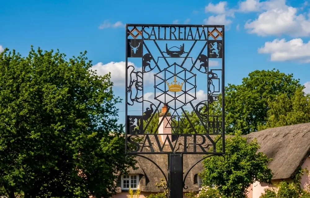Historic Sawtry village in Cambridgeshire